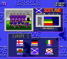 International Superstar Soccer Deluxe Screenthot 2